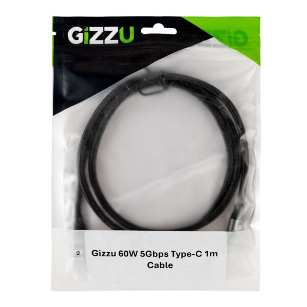 GIZZU 60W 5Gbps Type-C 2m Cable - Image 4